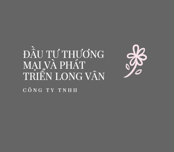 CÔNG TY TNHH ĐẦU TƯ THƯƠNG MẠI VÀ PHÁT TRIỂN LONG VÂN